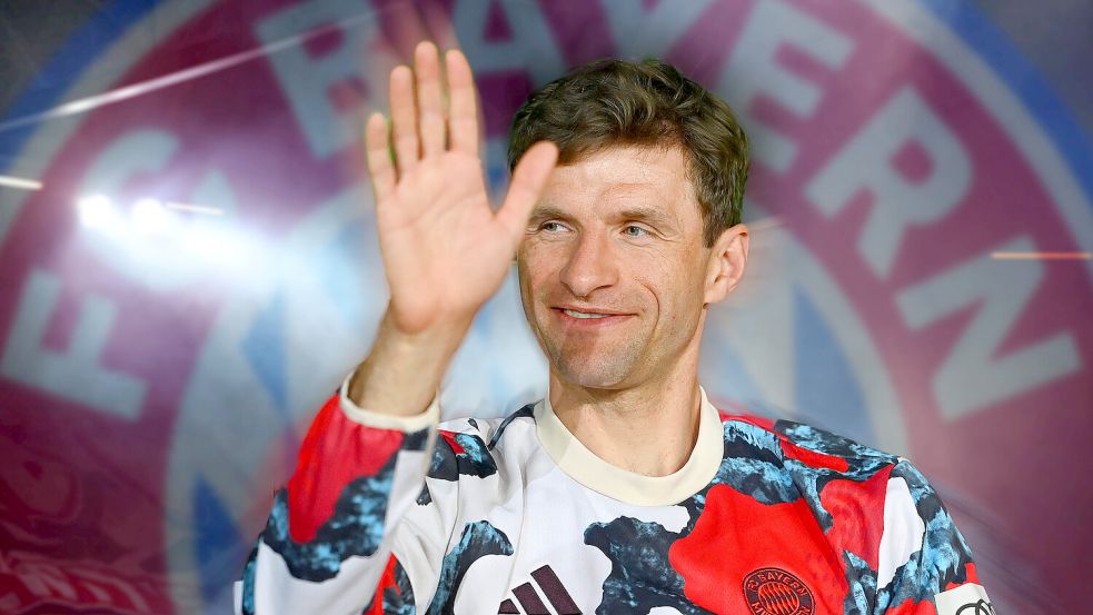 Thomas Müller verkündet Abschied vom FC Bayern. Foto: Imago/Sven Simon