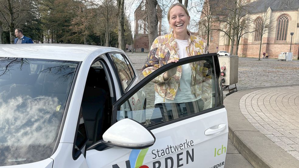 Bereits im vergangenen Jahr wurde Dr. Alexandra Thürkow als neue Geschäftsführerin für die Norder Stadtwerke vorgestellt. Nun hat sie offenbar ihren Job angetreten. Foto: Rebecca Kresse