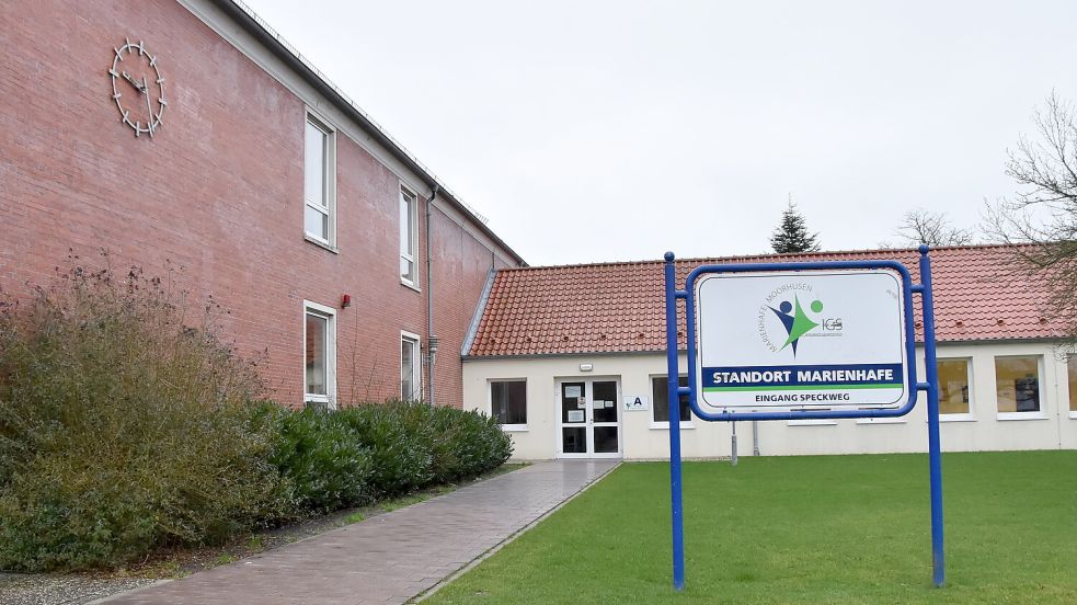 Am IGS-Standort Marienhafe werden Schüler ab Klasse 9 unterrichtet. Foto: Thomas Dirks