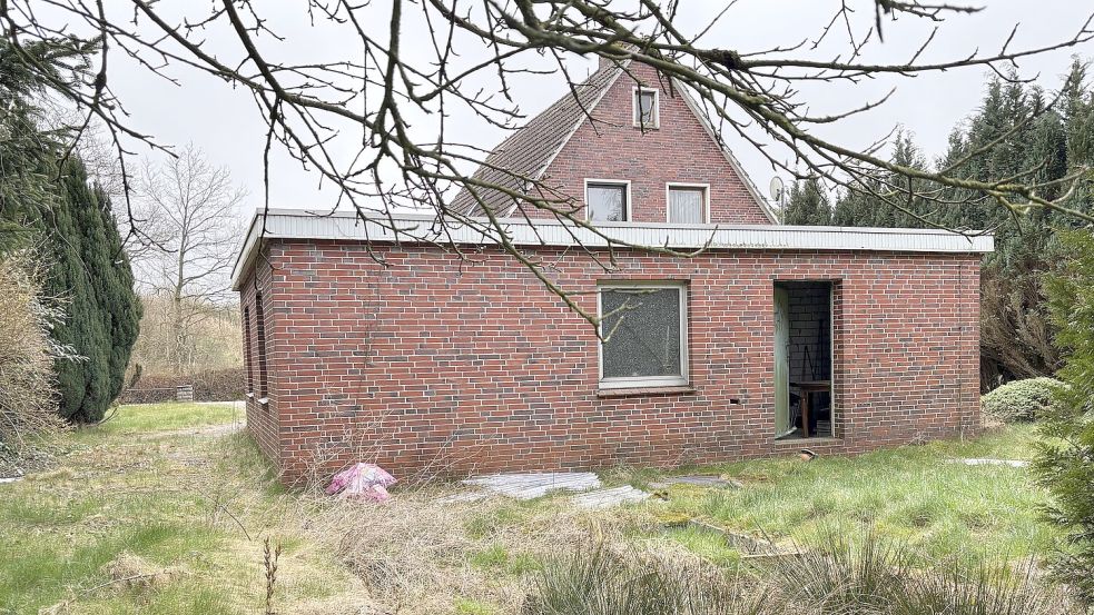 Der Anbau kann nicht saniert werden und wird wohl abgerissen. An seiner Stelle könnten Container aufgestellt werden. Foto: privat