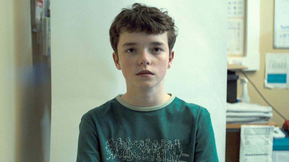 Owen Cooper spielt Jamie Miller in der britischen Netflix-Serie „Adolescence“. Die vierteilige Serie ist seit fast vier Wochen (13.3.) auf Netflix verfügbar. Foto: -/Netflix/dpa