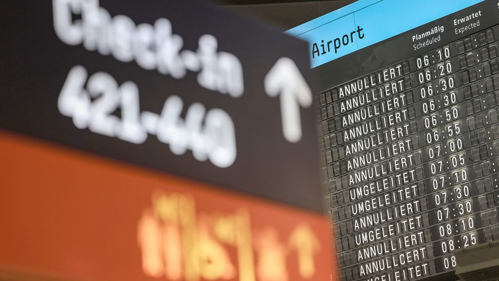 Bislang konnten Reisende auf finanzielle Entschädigung hoffen, wenn ihr Flug annulliert, verspätet oder umgeleitet werden. Doch damit könnte bald Schluss sein. Foto: dpa/Oliver Berg
