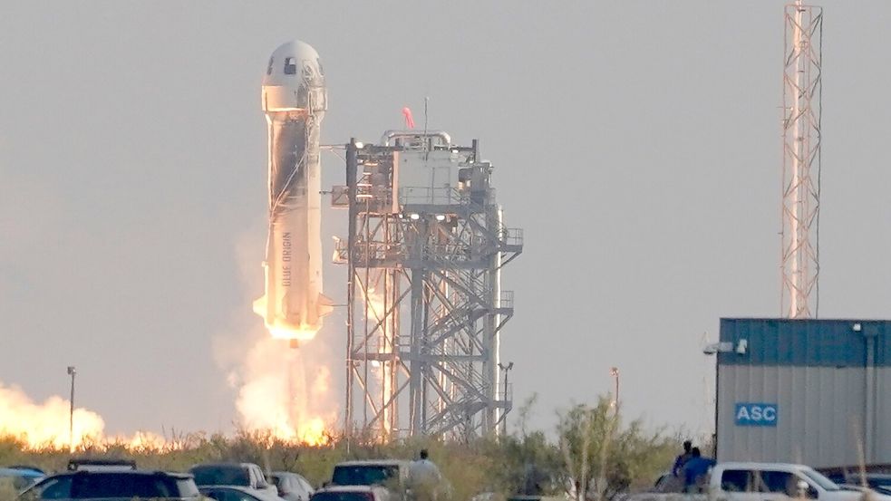 Bis zu 3.600 Kilometer pro Stunde schnell wurde die Rakete am Montag. (Archivbild) Foto: Tony Gutierrez/AP/dpa