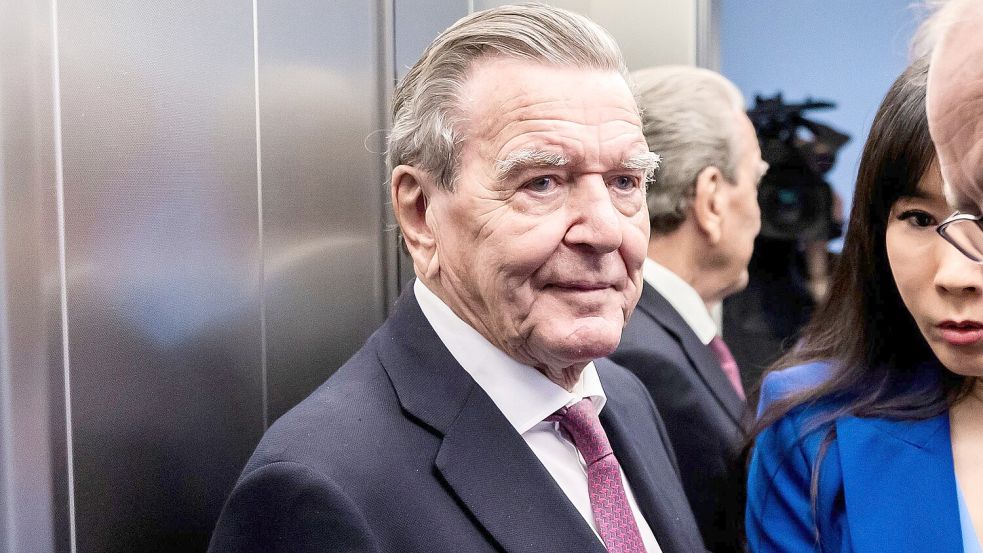 Das Bundesverwaltungsgericht verhandelt über Schröders Anspruch auf ein Bundestagsbüro. (Archivbild) Foto: Christoph Soeder/dpa