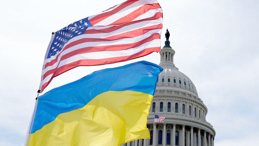 Kiew hofft, mit dem Abkommen über die Ausbeutung ukrainischer Bodenschätze die USA als dauerhafte Schutzmacht an sich zu binden. (Archivbild) Foto: Mariam Zuhaib/AP/dpa