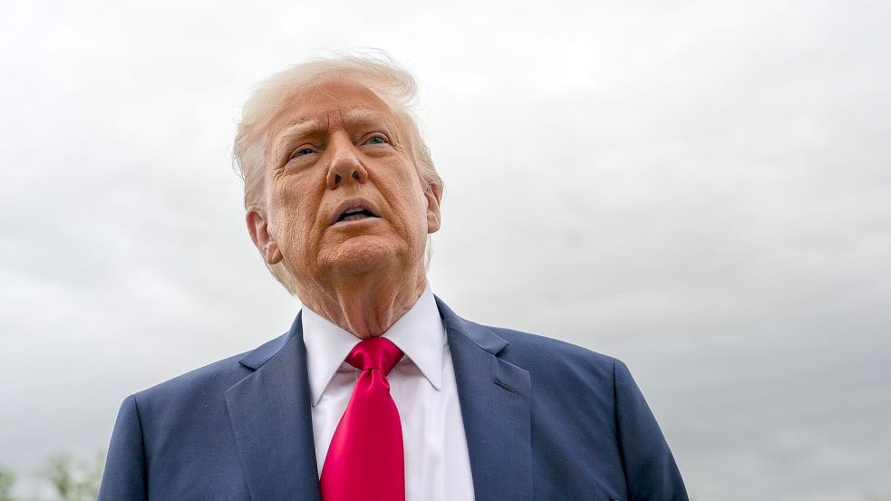 Trump fliegt für einen Tag nach Italien Foto: Andrew Leyden/ZUMA Press Wire/dpa