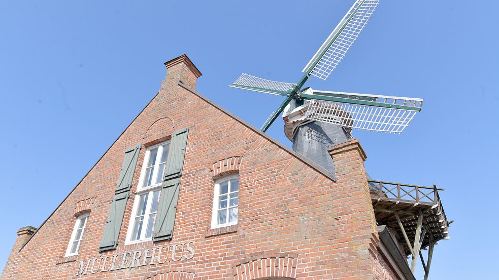 Die Mühle in Ditzum samt Müllerhuus sind Hingucker. Foto: Ortgies