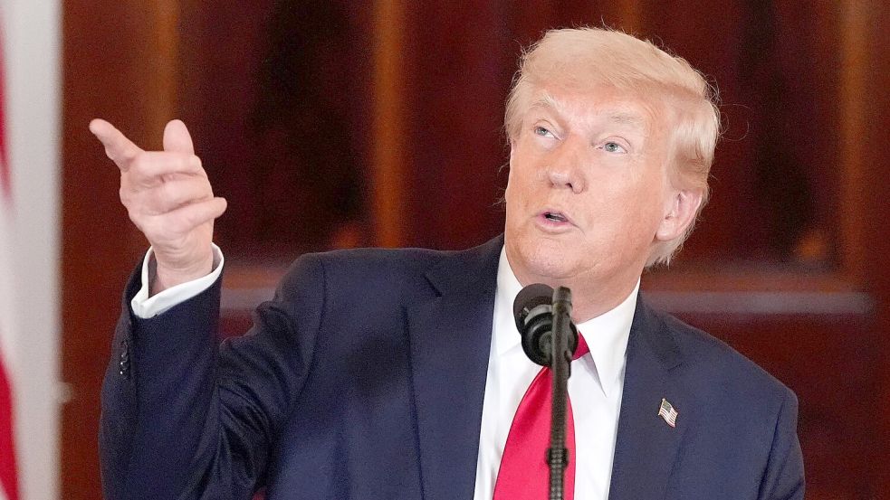 US-Präsident Trump hat Kiew zu dem Rohstoffabkommen gedrängt. Foto: Alex Brandon/AP/dpa