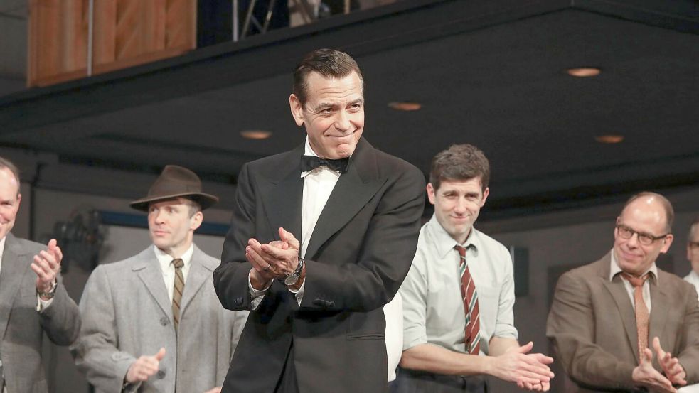 George Clooney ist für einen Tony nominiert. (Archivbild) Foto: Andy Kropa/Invision/AP/dpa