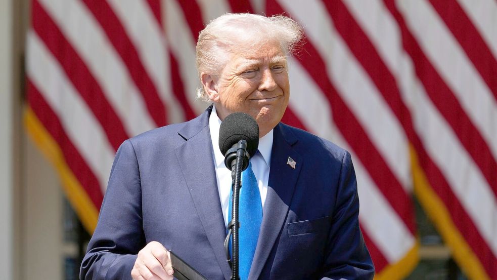 Trump will dem Iran den Geldhahn zudrehen. Foto: Alex Brandon/AP/dpa
