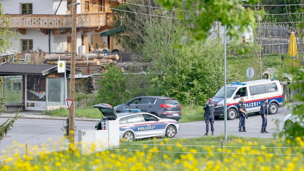 Der Täter war Stunden nach der Tat noch flüchtig. Foto: Franz Neumayr/APA/dpa