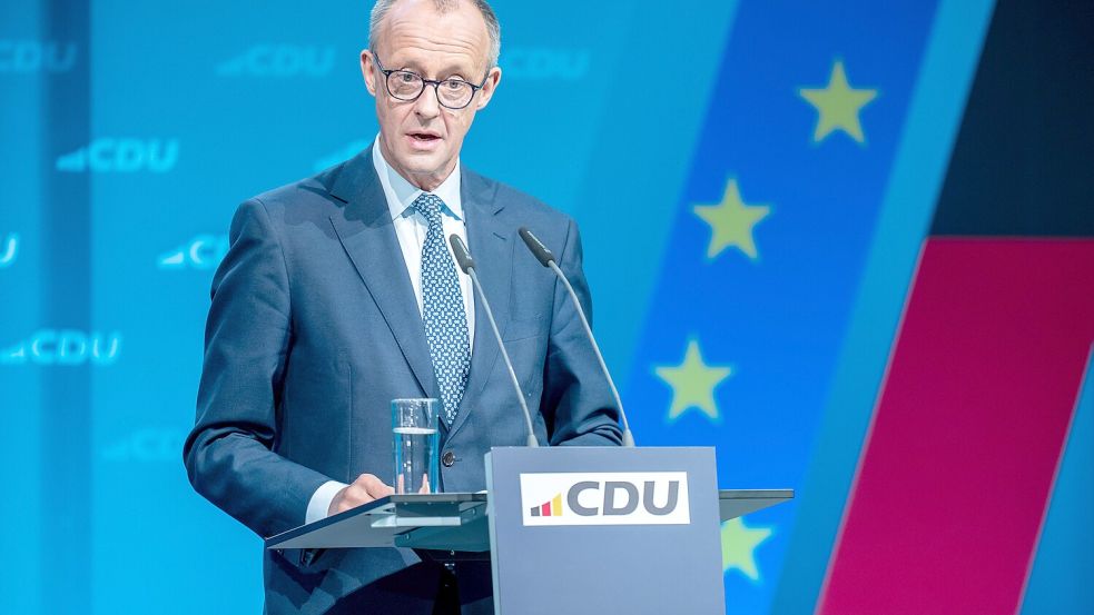 Friedrich Merz‘ erste Auslandsreise als Kanzler steht an – und es geht nach Frankreich und Polen. Foto: dpa / Michael Kappeler
