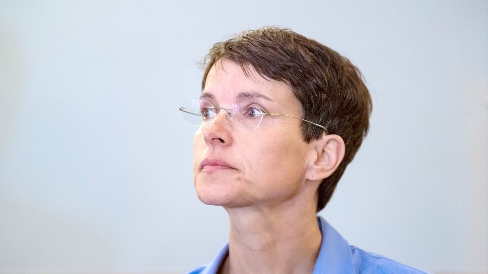 Petry scheiterte nach ihrem AfD-Abgang mit der Blauen Partei - und will nun wieder einen Neuanfang wagen. (Archivbild) Foto: Hendrik Schmidt/dpa-Zentralbild/dpa