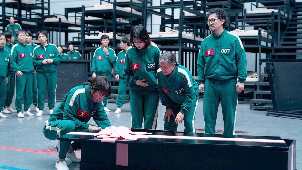 „Squid Game“ geht Ende Juni mit der finalen Staffel zu Ende. Foto: Noh Ju-Han / Netflix/dpa