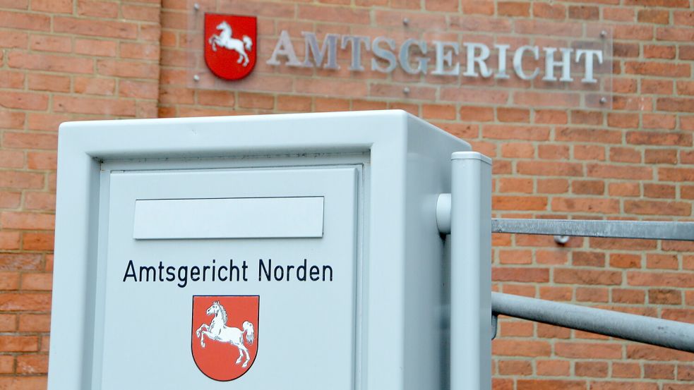 Vor dem Amtsgericht Norden fand der Prozess wegen des sexuellen Übergriffs statt. Foto: Thomas Dirks