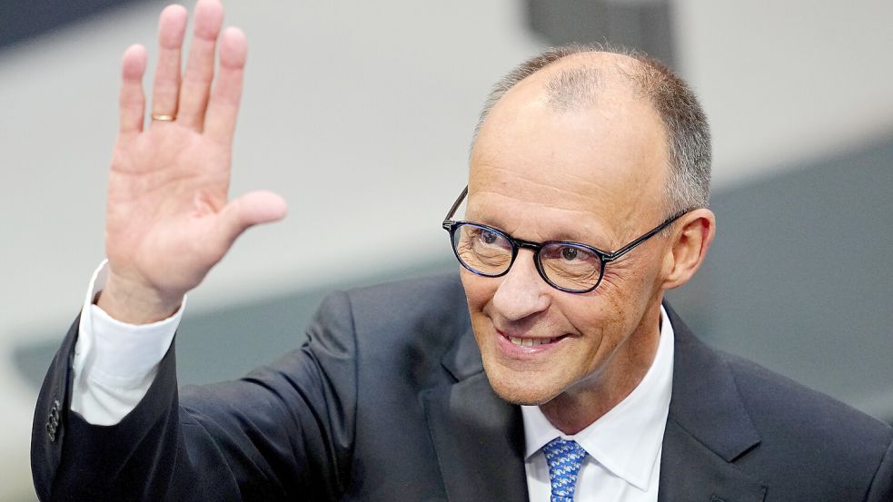 Friedrich Merz ist neuer Bundeskanzler – was sagt die EU dazu? Foto: dpa / Kay Nietfeld