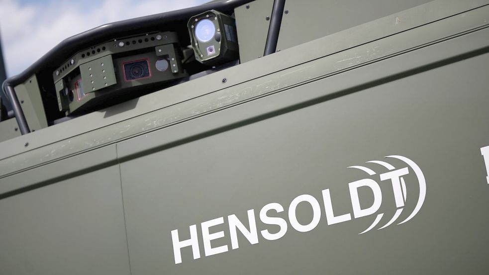 Rüstungsunternehmen Hensoldt: Mehr Umsatz und Aufträge, aber Nettoverlust verdoppelt. (Archivbild) Foto: Sebastian Gollnow/dpa
