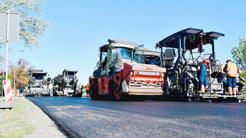 Die Moordorfer Ortsdurchfahrt ist in den vergangenen Wochen umfassend saniert worden. Foto: Niedersächsische Landesbehörde für Straßenbau und Verkehr