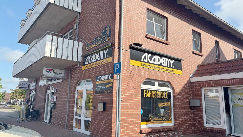 Die Geschäftsräume der Academy Fahrschule Kehrbach in Ihlowerfehn werden zum August hin frei. Foto: Imke Cirksena