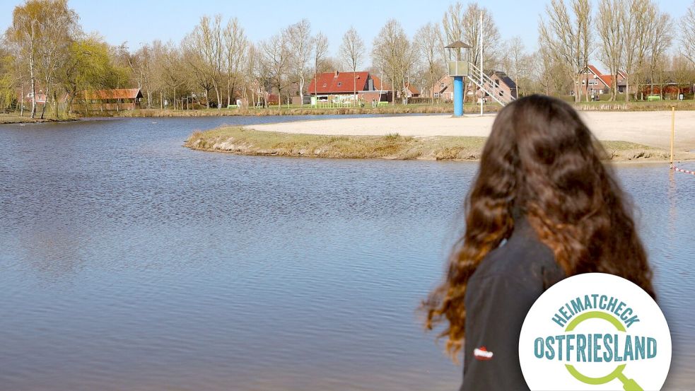 Das Ihler Meer in Ihlowerfehn ist ein künstlich geschaffener Badesee, der sich mit Spielplatz und vielen weiteren Angeboten zu einem beliebten Ausflugsziel entwickelt hat. Foto: Romuald Banik