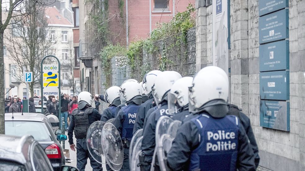 Die Bevölkerung von Molenbeek hat ein zwiespältiges Verhältnis zur Polizei. Foto: IMAGO/Reporters