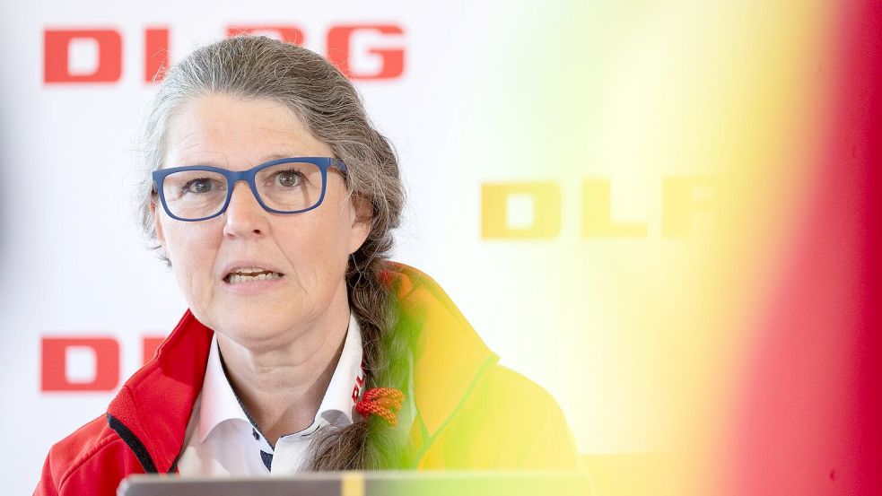 DLRG-Präsidentin Ute Vogt: „Wir wollen niemandem die Freude am Wasser trüben, aber seien Sie umsichtig.“ Foto: Marijan Murat/dpa