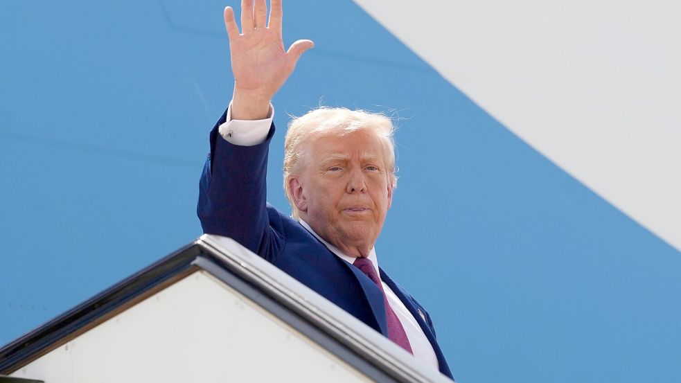 US-Präsident Trump hält ein persönliches Treffen mit Kremlchef Putin in den Ukraine-Gesprächen für unverzichtbar. Foto: Alex Brandon/AP/dpa
