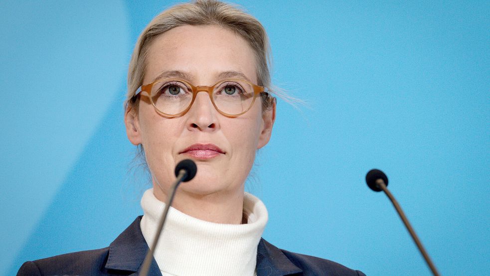 Weist das Gutachten des Bundesamtes für Verfassungsschutz zurück: die AfD-Partei- und Fraktionschefin Alice Weidel. Foto: Imago/Political-Moments