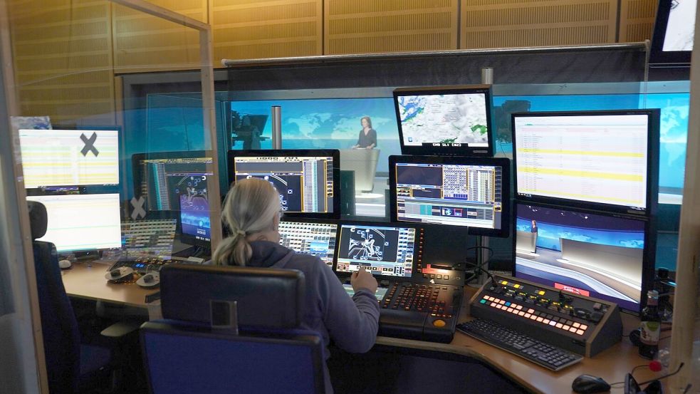 Die ARD-Nachrichten-Flaggschiffe „Tagesschau“ und „Tagesthemen“ sind beim NDR angesiedelt. Foto: Marcus Brandt/dpa