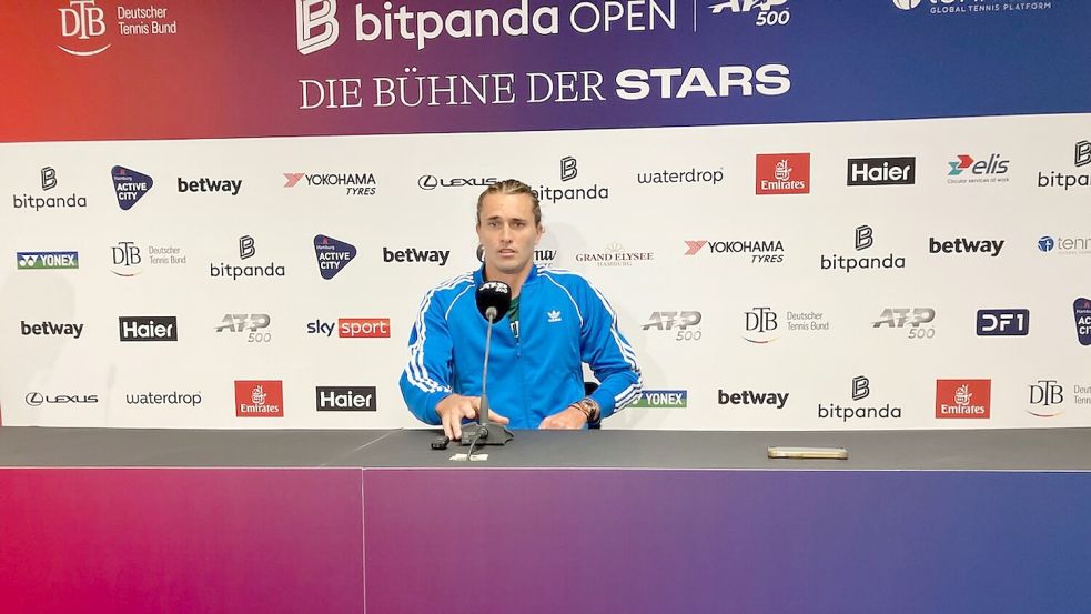 Alexander Zverev schlägt ab Montag in seiner Heimatstadt Hamburg auf. Foto: Stefan Flomm/dpa