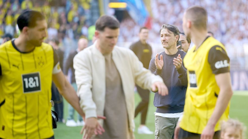 Nach dem letzten Bundesliga-Spieltag hat der BVB nur wenig freie Zeit vor dem Start der Club-WM. Foto: Bernd Thissen/dpa