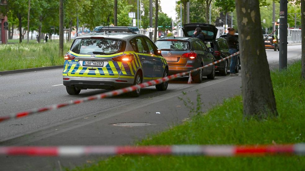 Der Attacke ging eine Auseinandersetzung voraus. Foto: Heiko Rebsch/dpa