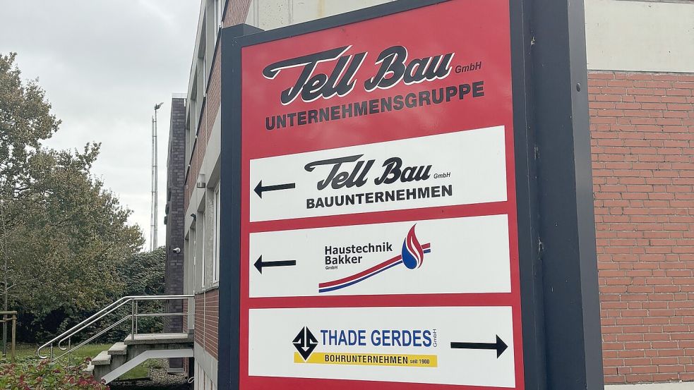 Der angekündigte Umzug von Tell Bau ins Brookmerland sorgt in Norden für Unruhe. Foto: Rebecca Kresse