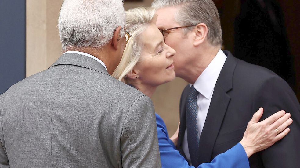 Der Gipfel in London war der Erste seit dem EU-Austritt Großbritanniens. Foto: Henry Nicholls/Pool AFP/AP/dpa