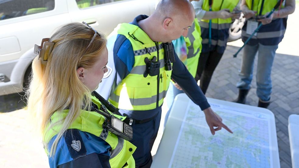 Die Polizei sucht vermisste Kinder in den Niederlanden. Foto: Lars Penning/dpa
