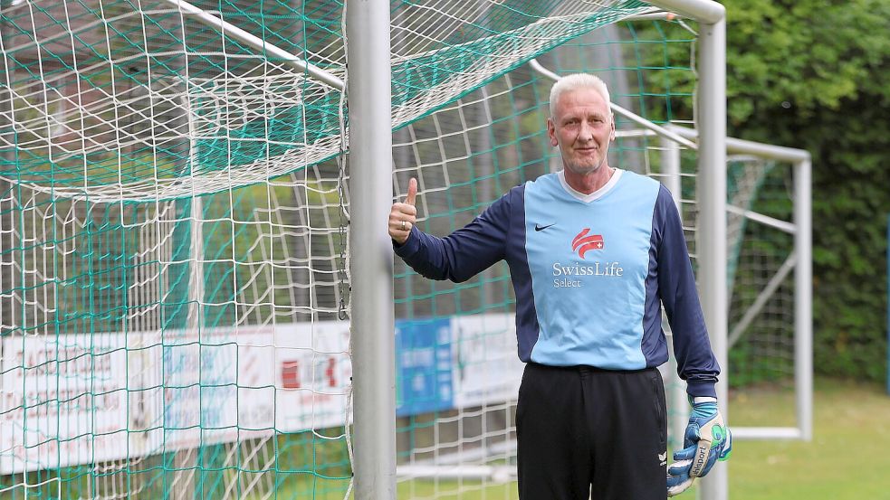 Jens Rocker stand noch einmal fünf Minuten im Tor des SV Wallinghausen.Foto: Wilfried Gronewold
