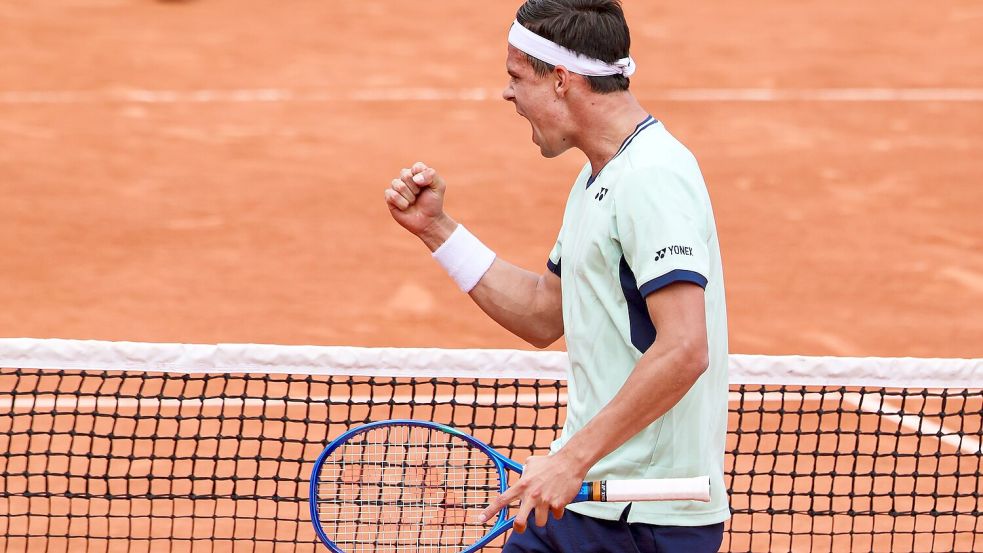 Daniel Altmaier hat bei den French Open für die erste große Überraschung gesorgt. Foto: Frank Molter/dpa