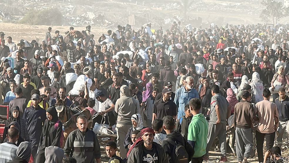 Die Notlage der Bevölkerung in Gaza hat sich weiter verschärft. (Archivbild) Foto: Hadi Daoud/APA Images via ZUMA Press Wire/dpa