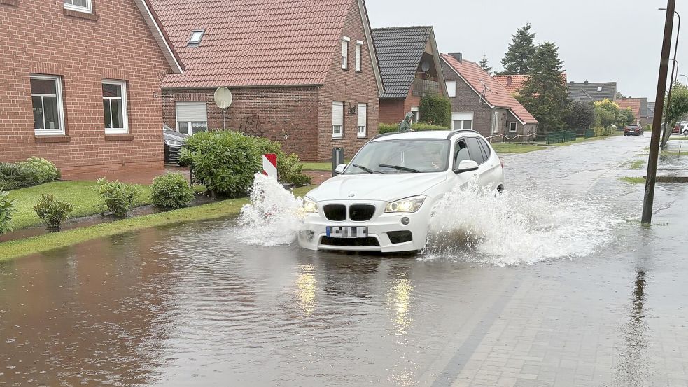 Unter anderem im Postweg hat es in der Vergangenheit wiederholt Probleme mit der Entwässerung gegeben. Foto: Karin Böhmer