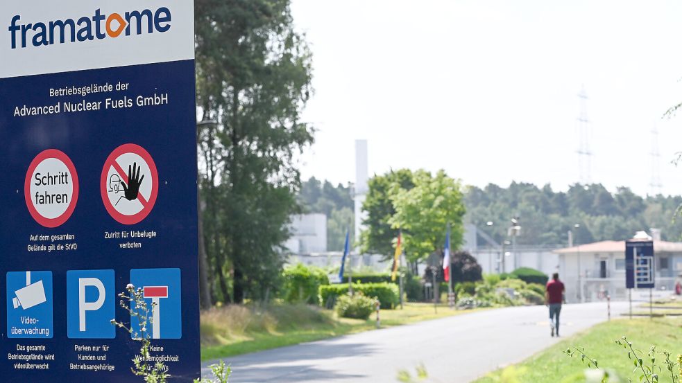 In Lingen im Emsland produziert das Unternehmen ANF Brennelemente. Künftig auch mit Know-how aus Russland? Foto: IMAGO/diebildwerft