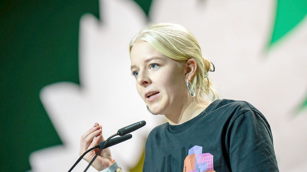 Co-Chefin der Grünen Jugend, Jette Nietzard, hat sich für ein Video zu Israel entschuldigt. (Archivfoto) Foto: Michael Kappeler/dpa