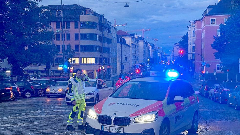An der Theresienwiese hat die Polizei auf eine Frau geschossen. Foto: - Paul/Vifogra/dpa