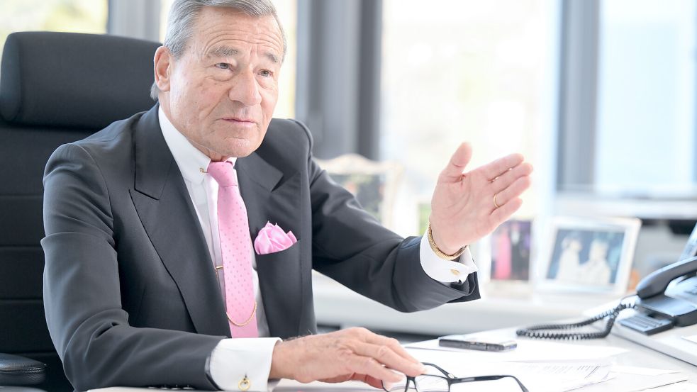 Äußert sich nach wie vor zu unternehmerischen Themen: Ex-Trigema-Chef Wolfgang Grupp. Foto: dpa/Bernd Weißbrod