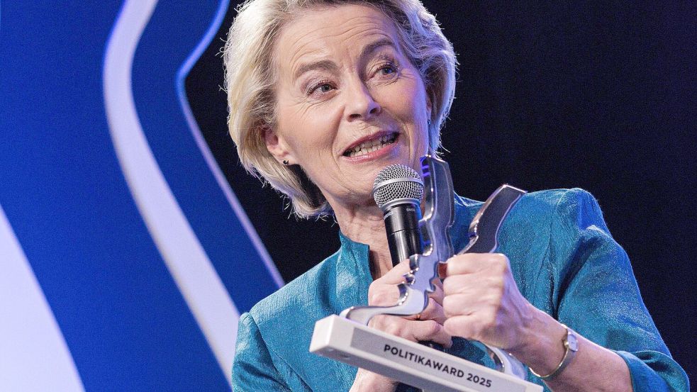Überhäuft mit Preisen: EU-Kommissionspräsidentin Ursula von der Leyen (CDU). Sie käme auch als Bundespräsidentin infrage. Foto: Carsten Koall