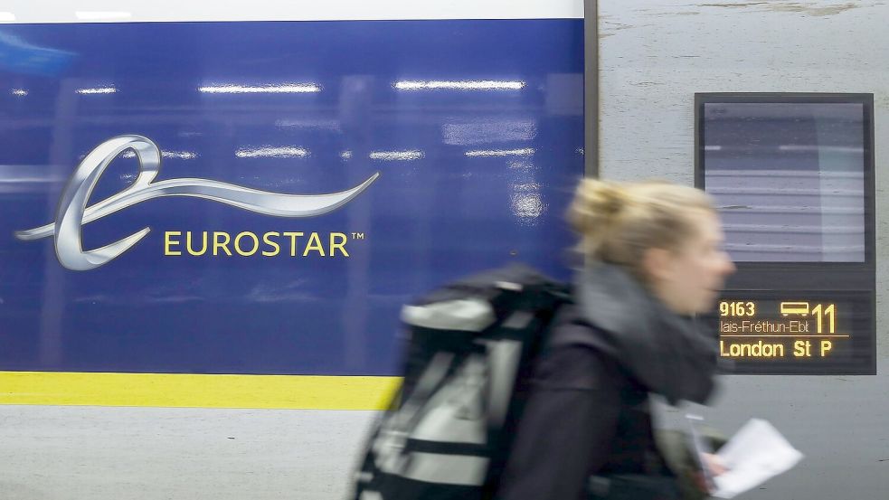 In den frühen 2030ern sollen die Eurostar-Züge von Frankfurt nach London durchfahren - Fahrzeit fünf Stunden. (Archivbild) Foto: Zhang Cheng/XinHua/dpa