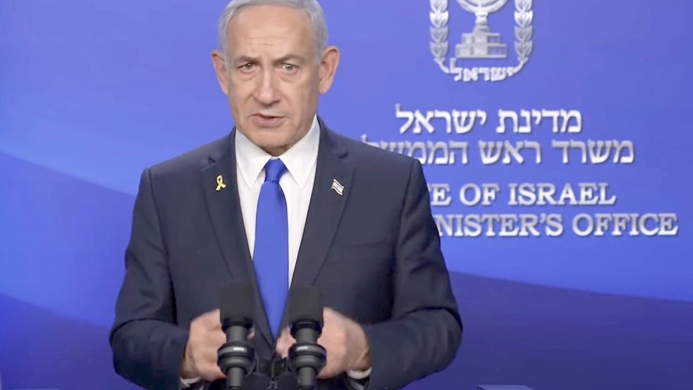 Spricht von einem „erfolgreichen Eröffnungsschlag“: Israels Premier Benjamin Netanjahu. Foto: picture alliance/dpa/XinHua