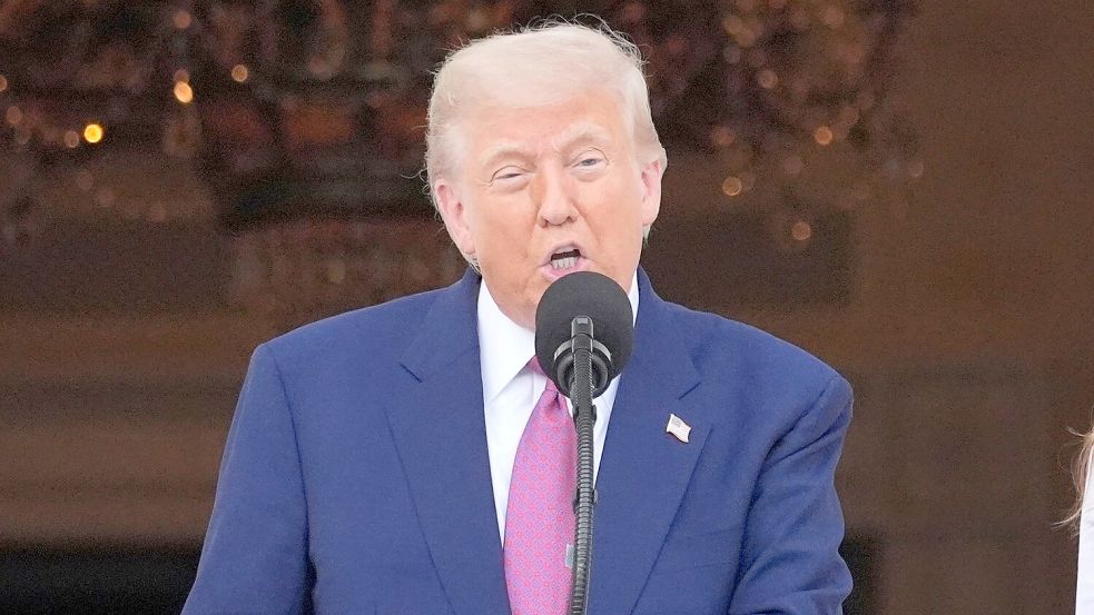 US-Präsident Donald Trump darf die Nationalgarde im US-Bundesstaat Kalifornien vorerst weiter einsetzen. Foto: Alex Brandon/AP/dpa