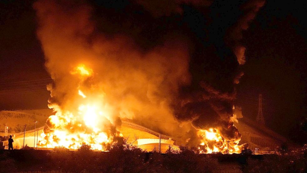Der Krieg zwischen Israel und Iran eskaliert Foto: Vahid Salemi/AP/dpa
