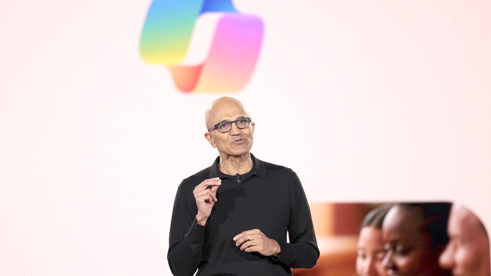 Microsoft-Che Satya Nadella hat eine Initiative vorgestellt, mit der Kunden in Europa ihre Daten besser abschotten können (Archivfoto). Foto: Jason Redmond/AP/dpa