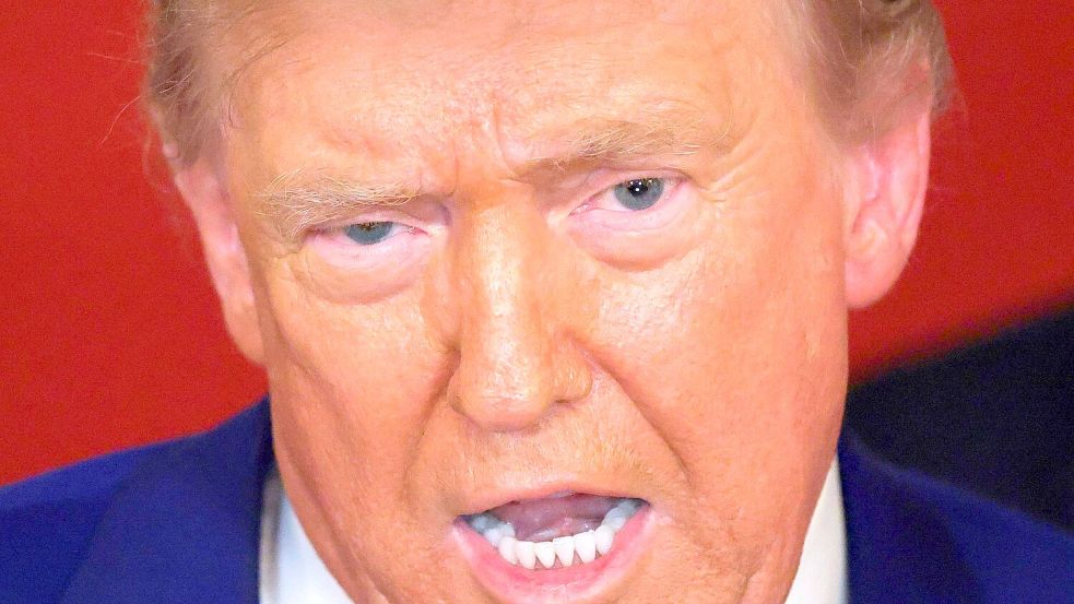US-Präsident Donald Trump spricht bereits von möglichem Frieden in Nahost. (Archivbild) Foto: Carlos Barria/Reuters Pool via AP/dpa